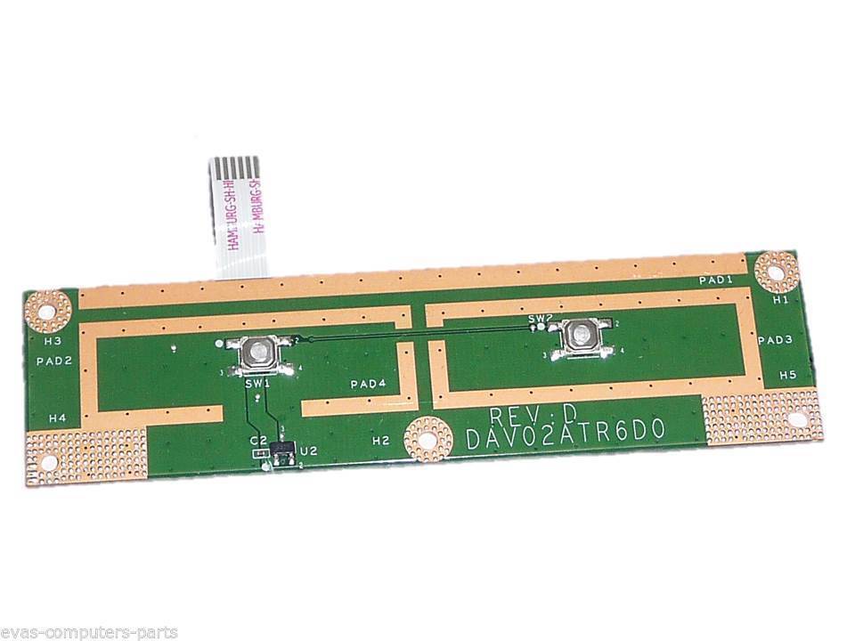 Dell Inspiron N4110 X8RJW Touchpad Buttons Board DAV02ATR6D0 