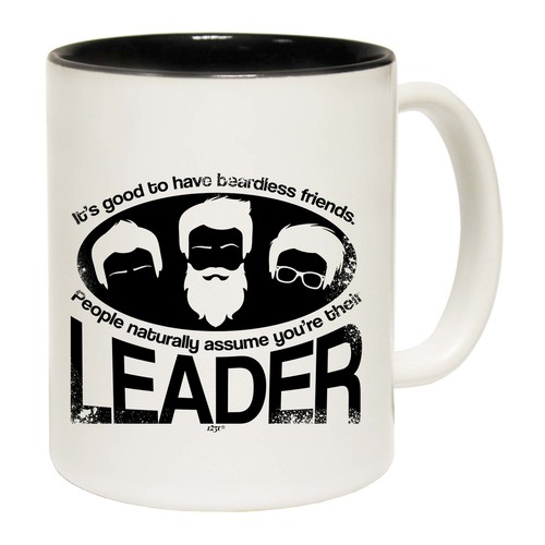 Its Good To Have Beardless Friends GIFT BOXED Funny Mugs Novelty Coffee ...