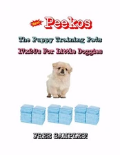 300ct  17x24” Peekos Puppy Training Pads – Light Absorb Pee Pads for Small Pups