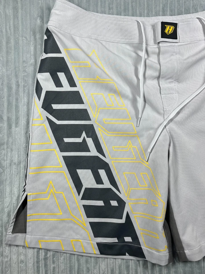 Revgear Centurion Elite Technical Combat Shorts Men's 2XL MMA/Boxing White  Logo - Image 2 of 4