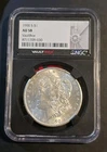 1900-S Morgan Silver Dollar VaultBox Label NGC AU58
