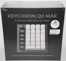New Keychron Q0 Max Swappable Bluetooth RGB Backlight Switch Knob Version Keypad