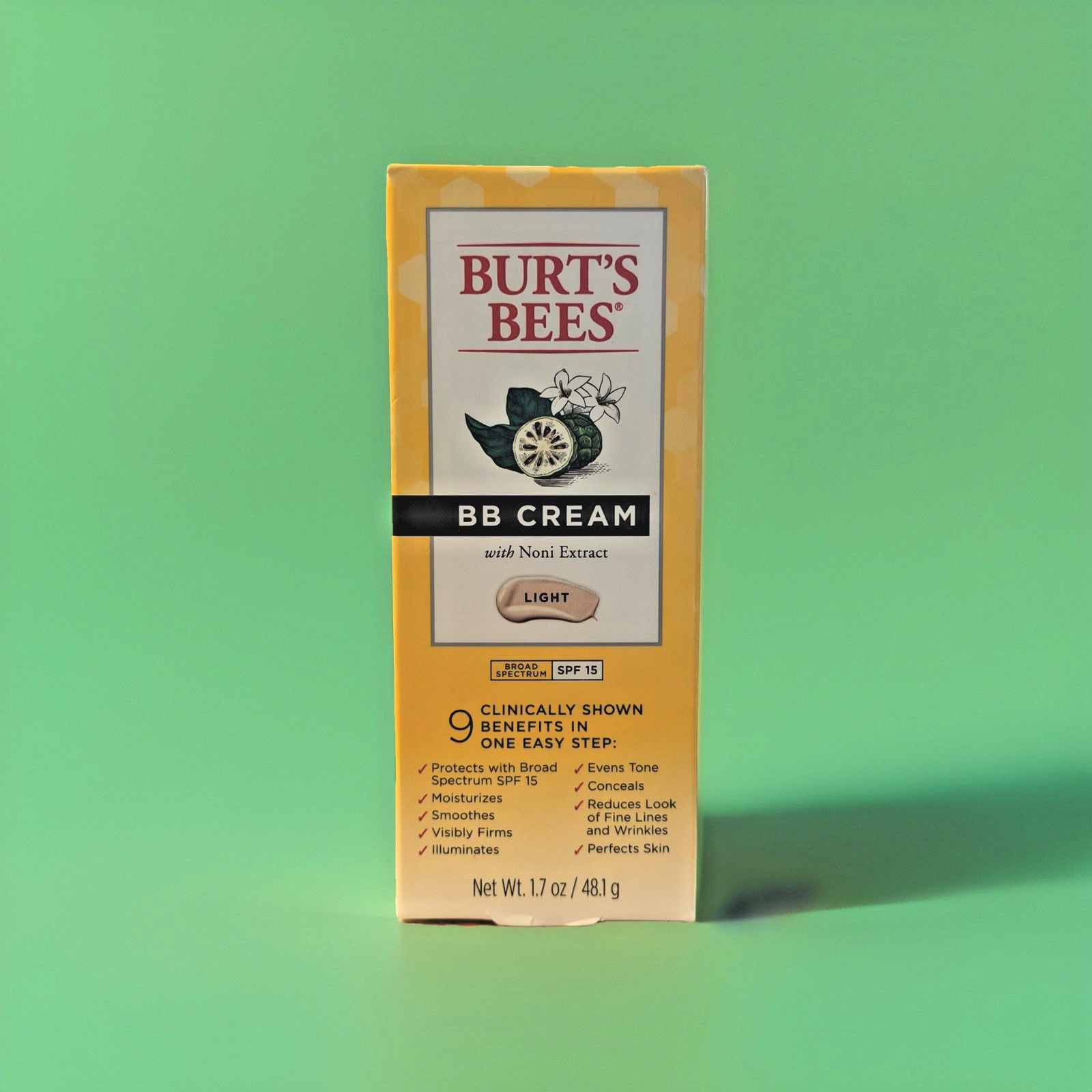 Burt's Bees BB Cream Light SPF 15  1.7 Oz