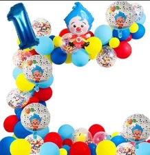 98 Pcs Plim Plim First Birthday Blue 1
