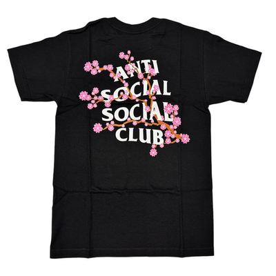 Anti Social Social Club Cherry Blossom Cotton Tee Shirt Size S