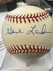 Gene Larkin Signed Baseball Autograph Auto MLB OBAL
