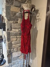 Sherri Hill 52992 Red Stunning Cocktail Dress NWT SALE sz 6