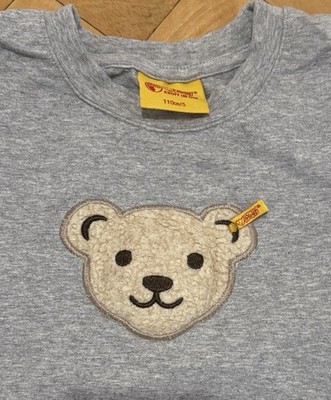Sweatshirt Steiff Bär Neu m. Quietsche Pullover Gr. 110