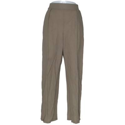 H&M, Stoffhose, Größe: M, Grün, Viskose/Polyamid, Einfarbig, Damen #HYr