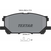 Textar 2373401 Bremsbelagsatz FüR Lexus RX U3