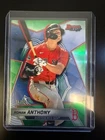2025 Bowman's Best Roman Anthony Green Refractors 76/99 Red Sox