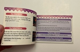 Nintendo Wario Land Virtual Boy Manual ONLY (MISSING FRONT COVER!!!)