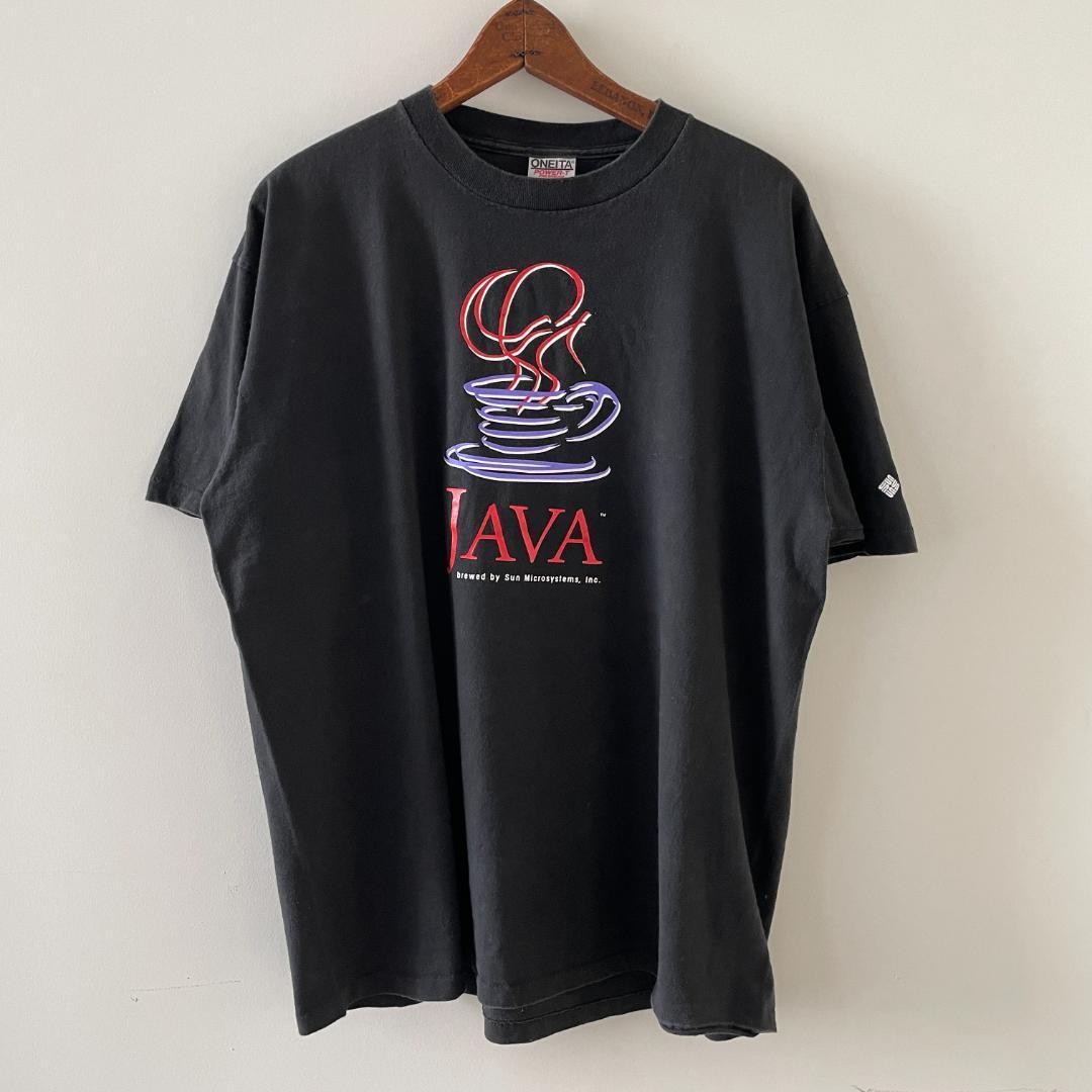GF743 90s JAVA Logo Programming Language T-Shirt … - image 3