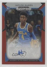 2019-20 Panini Prizm Draft Picks Red Jaylen Hands #56 Auto 0e1