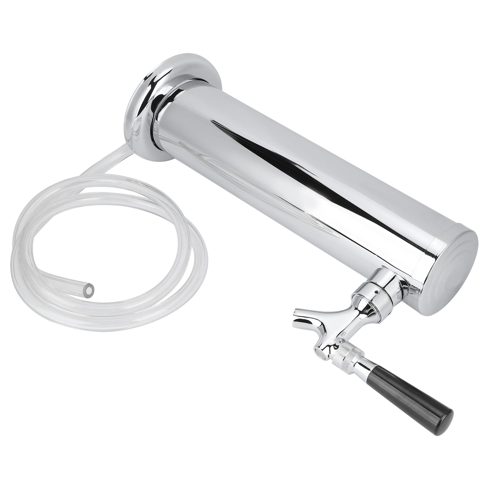 Single Faucet Dispenser Draft Beer Tower Dispenser Stainless Steel Beer Tower