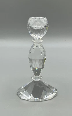 Original Swarovski Seltener Kerzenständer Kerzenhalter Kristall Glas - Bild 1 von 4