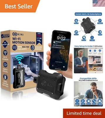 Long-Lasting Kini Motion Sensor - Real-Time Alerts for Valuables & Peace of Mind