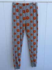 Clemson Gray Boys Large 14/16 Jogger Sleep Lounge Pants New