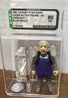 Vintage 1980 Star Wars Kenner AFA 80 Ugnaught Loose Nm Blue Smock Nice Case *149