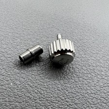 Corona de reloj Sivler de 6,0 mm con tubo para reloj OMEGA Seamaster 300
