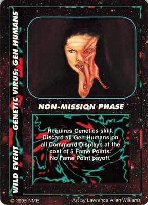 BattleLords Genetic Virus: Gen Humans Wild Event EN NME 1995