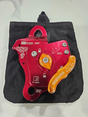CMC MPD Multi Purpose Rope Rescue Device Excellent Fire Belay Descender Pulley