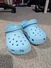 Blue crocs