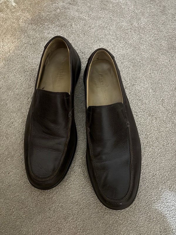 Cole Haan Men’s Brown LeatherLoafers Size 9.5 Slip-On Dress Shoes