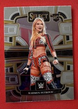 Karmen Petrovic 2024 Panini Select WWE #8 Concourse Rookie