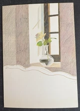 art postcard David Hockney Le Nid du Duc painting unposted