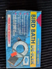 Submergible Electric Bird Bath De-icer C-50 150 Watts