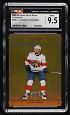 2022-23 Upper Deck Allure Doubloons Jonathan Huberdeau #DB-21 CGC 9.5 Mint+ 1kx2
