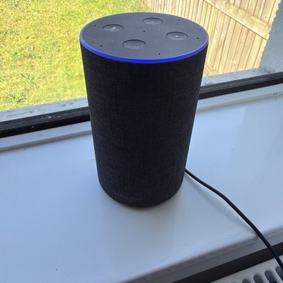 Amazon Echo 2. Generation Smart Lautsprecher Anthrazit
