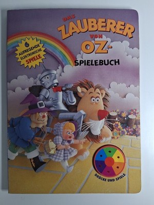 Das Zauberer von OZ-Spielebuch Elektronisch Game Book  von 1996 Tormont Verlag