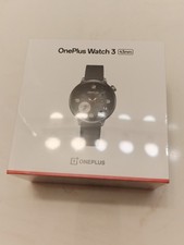 OnePlus Watch 3 - 43mm - Black Steel - NEW SEALED Fast Free Shipping