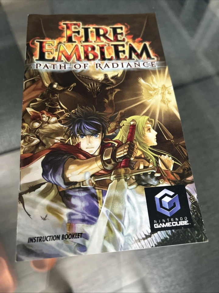Fire Emblem: Path of Radiance (GameCube, 2005) Fire Emblem .Inserts & Game NICE! - Image 3 of 4