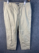 Polo Ralph Lauren Boys Chino Pants Beige Sz 18 Men's Cotton Zip Fly