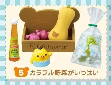 Rilakkuma Natural Market Mini Figur 5 buntes Gemüse Sammlerstück