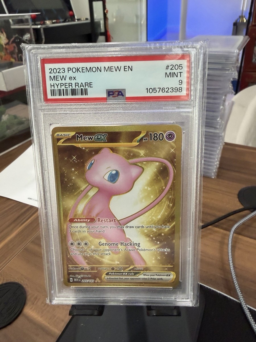 PSA 9 MEW EX 205/165 L 151 POKEMON | eBay