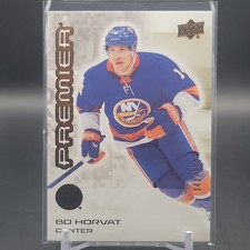 BO HORVAT 2024-25 Upper Deck Premier Serial Numbered #47 Islanders NHL