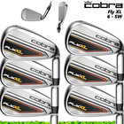 COBRA GOLF IRONS COBRA FLY XL IRON SET 6 SW MENS RH REG FLEX STEEL SHAFTS NEW