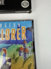 Dungeon Explorer (TurboGrafx-16, 1989) Cib W/ Foam Insert MINT