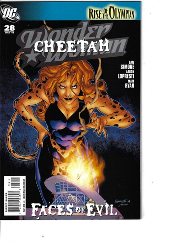 Wonder Woman 28 (3rd Series) Cheetah F/VF 2009 Glossy
