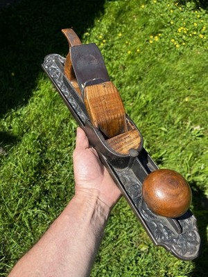 Extremely Rare Morris Patent￼ 21  Joiner Plane By Sandusky Tool Co