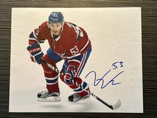 VICTOR METE MONTREAL CANADIENS NHL HOCKEY Signed Autographed 8x10 Photo B