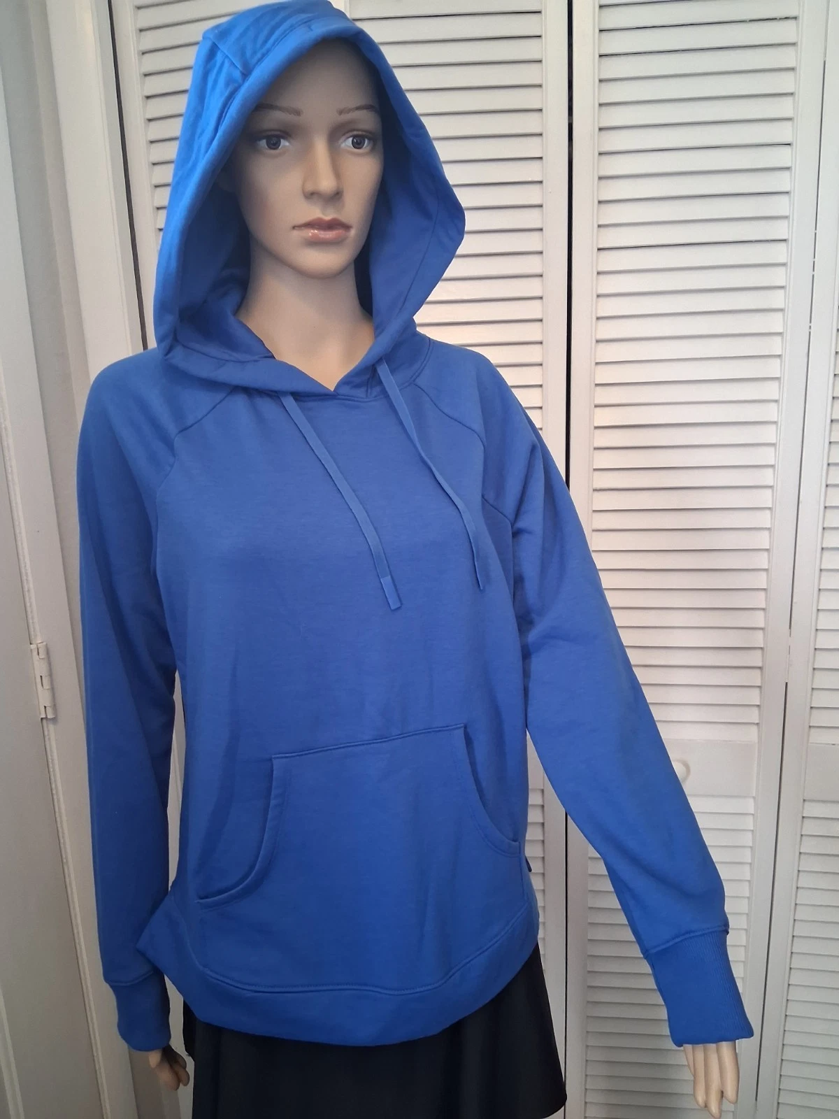 Athletic Works Super Soft Pullover Hoodie Blue Sz S