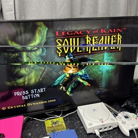 Sega Dreamcast Legacy of Kain Soul Reaver Good Condition 