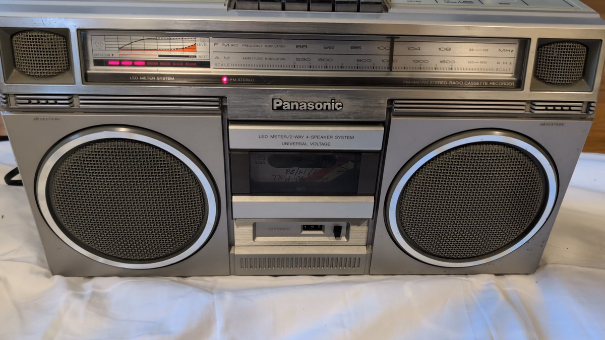 Panasonic RX-5030 AM/FM Cassette Boombox TESTED SEE VIDEO | eBay