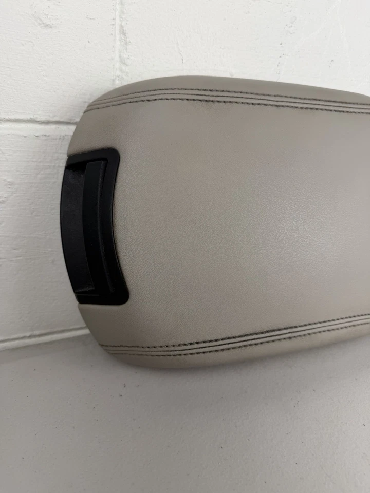 2010-2016 Ford Taurus Center Console Lid Tan Middle Arm Rest Armrest Top Cover Foto 2 de 4