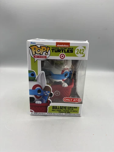 Funko Pop! Ad Icons 242 Bullseye In Ninja Mask With Leo Target Vinyl Figure